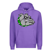 Purple ashville high school, ashville bulldogs Premium Hoodie - PixelFlow