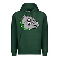 Sports Green ashville high school, ashville bulldogs Premium Hoodie - PixelFlow