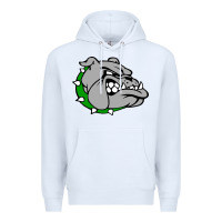 White ashville high school, ashville bulldogs Premium Hoodie - PixelFlow