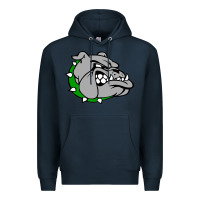 Navy ashville high school, ashville bulldogs Premium Hoodie - PixelFlow