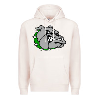 Pale Pink ashville high school, ashville bulldogs Premium Hoodie - PixelFlow
