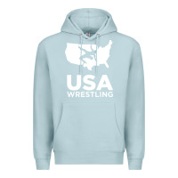 Blue Mist usa power united states Premium Hoodie - PixelFlow