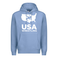 Colony Blue usa power united states Premium Hoodie - PixelFlow