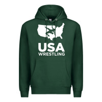 Sports Green usa power united states Premium Hoodie - PixelFlow