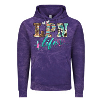 Cloud Purple western nurse lpn  life Vintage Hoodie - BarkalooDesign