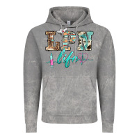 Cloud Rock western nurse lpn  life Vintage Hoodie - BarkalooDesign