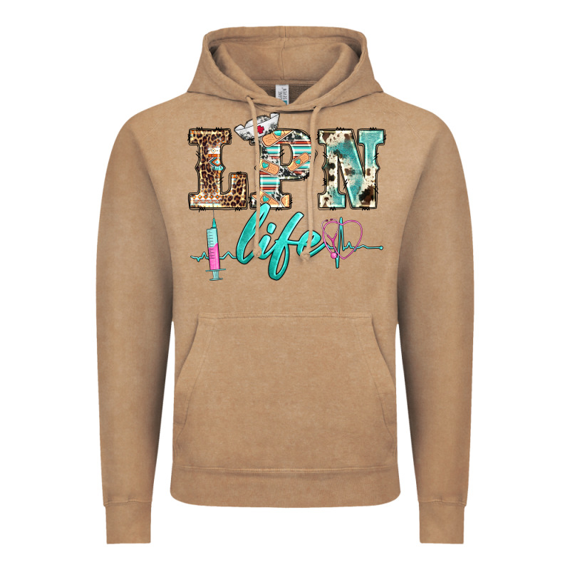 Western Nurse Lpn  Life Vintage Hoodie by BarkalooDesign | Teevron
