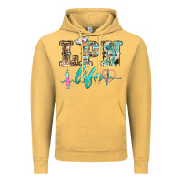 Vintage Mustard western nurse lpn  life Vintage Hoodie - BarkalooDesign