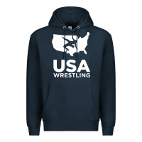 Navy usa power united states Premium Hoodie - PixelFlow