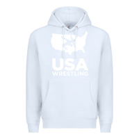 White usa power united states Premium Hoodie - PixelFlow