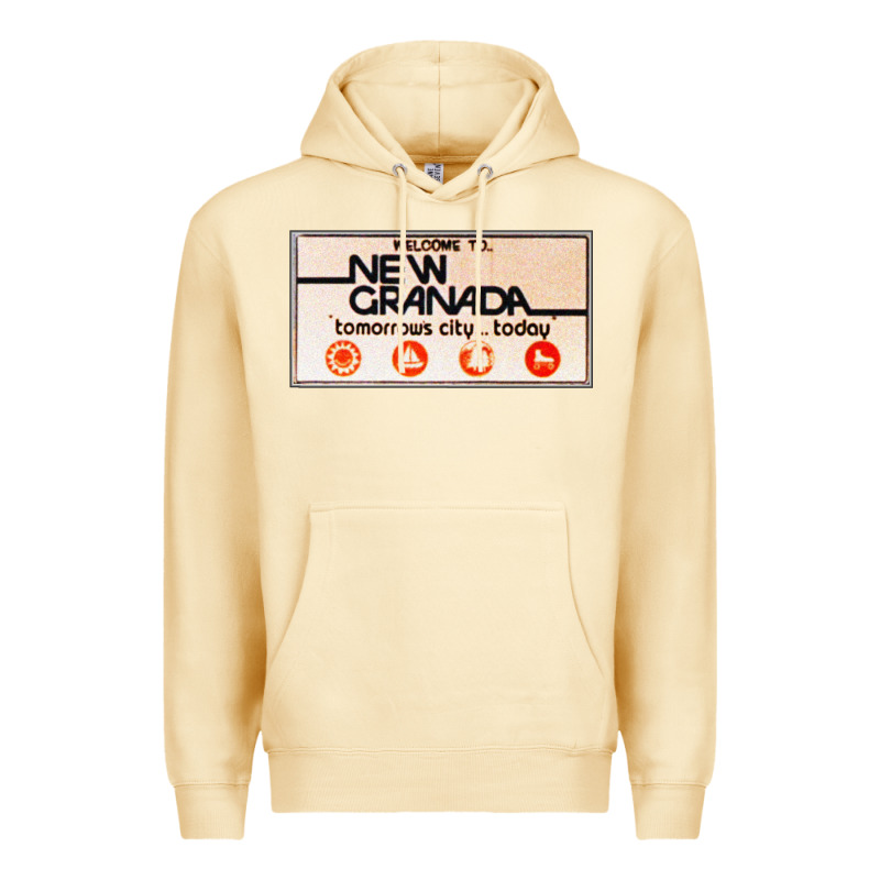 Welcome To New Granada! Premium Hoodie by PixelFlow | Teevron
