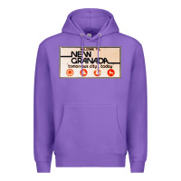 Purple welcome to new granada! Premium Hoodie - PixelFlow