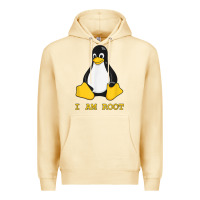 Pina Colada Linux Mascot Tux the Penguin I Am Root TShirt Men Women Kids Premium Hoodie - PixelFlow