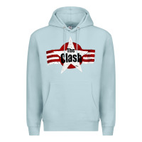 Blue Mist Old Rock 1976 Clash Premium Hoodie - PixelFlow