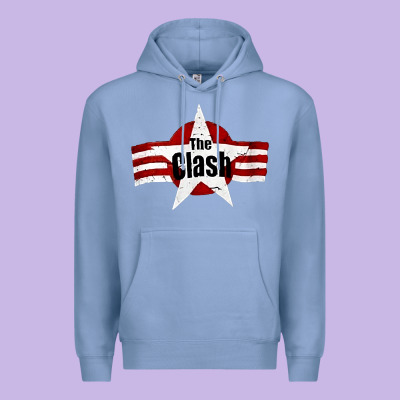 Old Rock 1976 Clash Premium Hoodie Designed By Pixelflow