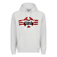 Dove Grey Old Rock 1976 Clash Premium Hoodie - PixelFlow