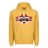 Mustard Old Rock 1976 Clash Premium Hoodie - PixelFlow
