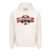 Pale Pink Old Rock 1976 Clash Premium Hoodie - PixelFlow