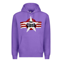 Purple Old Rock 1976 Clash Premium Hoodie - PixelFlow