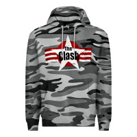 Slate Camo Old Rock 1976 Clash Premium Hoodie - PixelFlow