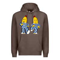 Coffee bananas double Premium Hoodie - PixelFlow