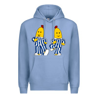 Colony Blue bananas double Premium Hoodie - PixelFlow