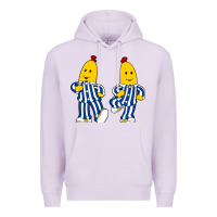 Lilac bananas double Premium Hoodie - PixelFlow