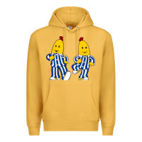 Mustard bananas double Premium Hoodie - PixelFlow