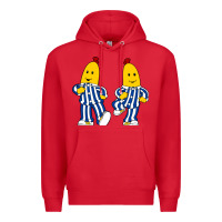 Red bananas double Premium Hoodie - PixelFlow