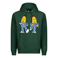 Sports Green bananas double Premium Hoodie - PixelFlow