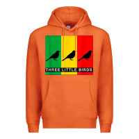 Carrot THREE LITTLE BIRDS Premium Hoodie - PixelFlow