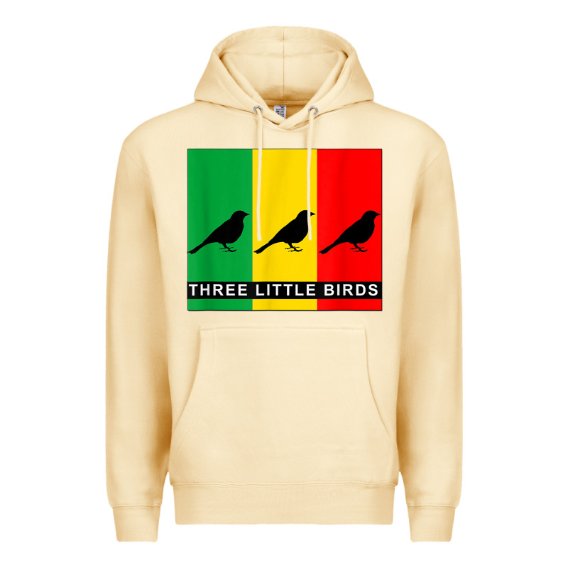 Three Little Birds Premium Hoodie by PixelFlow | Teevron