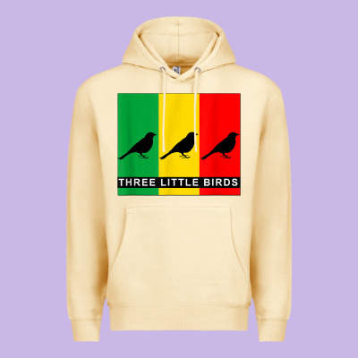 Three Little Birds Premium Hoodie Designed By Pixelflow