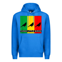 True Royal THREE LITTLE BIRDS Premium Hoodie - PixelFlow