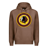 Chestnut the indian red skins clasic Premium Hoodie - PixelFlow