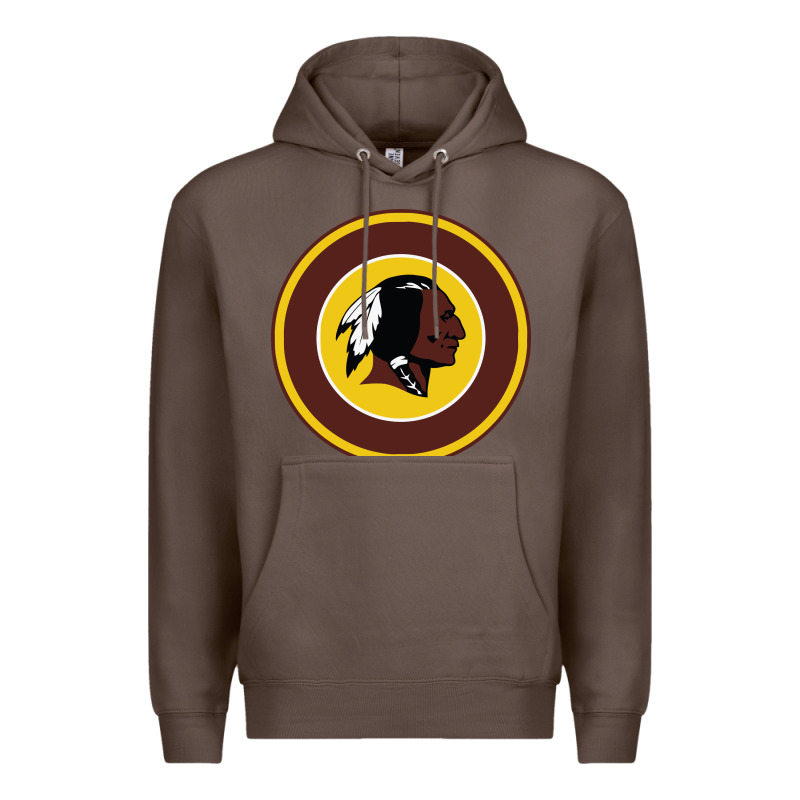 The Indian Red Skins Clasic Premium Hoodie by PixelFlow | Teevron