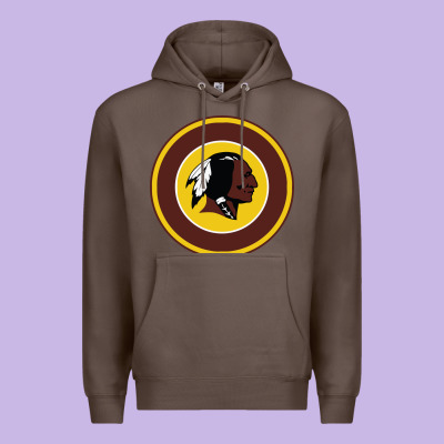 The Indian Red Skins Clasic Premium Hoodie Designed By Pixelflow