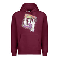Burgundy Kim Mitchell, the Kim Mitchell, Kim Mitchell art, Kim Mitchell vintage Premium Hoodie - PixelFlow