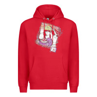 Red Kim Mitchell, the Kim Mitchell, Kim Mitchell art, Kim Mitchell vintage Premium Hoodie - PixelFlow