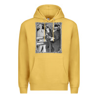 Antique Gold Lee Harvey Oswald and the Jack Ru Premium Hoodie - PixelFlow