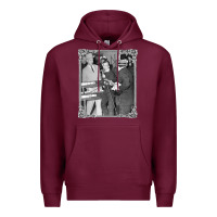 Burgundy Lee Harvey Oswald and the Jack Ru Premium Hoodie - PixelFlow