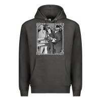 Charcoal Heather Lee Harvey Oswald and the Jack Ru Premium Hoodie - PixelFlow