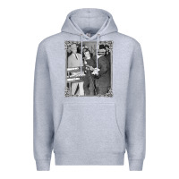 Heather Grey Lee Harvey Oswald and the Jack Ru Premium Hoodie - PixelFlow