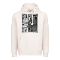 Pale Pink Lee Harvey Oswald and the Jack Ru Premium Hoodie - PixelFlow