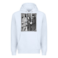 White Lee Harvey Oswald and the Jack Ru Premium Hoodie - PixelFlow
