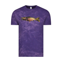 Cloud Purple Steelhead Trout Vintage Tee - LillyAllenDesigns