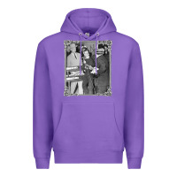 Purple Lee Harvey Oswald and the Jack Ru Premium Hoodie - PixelFlow