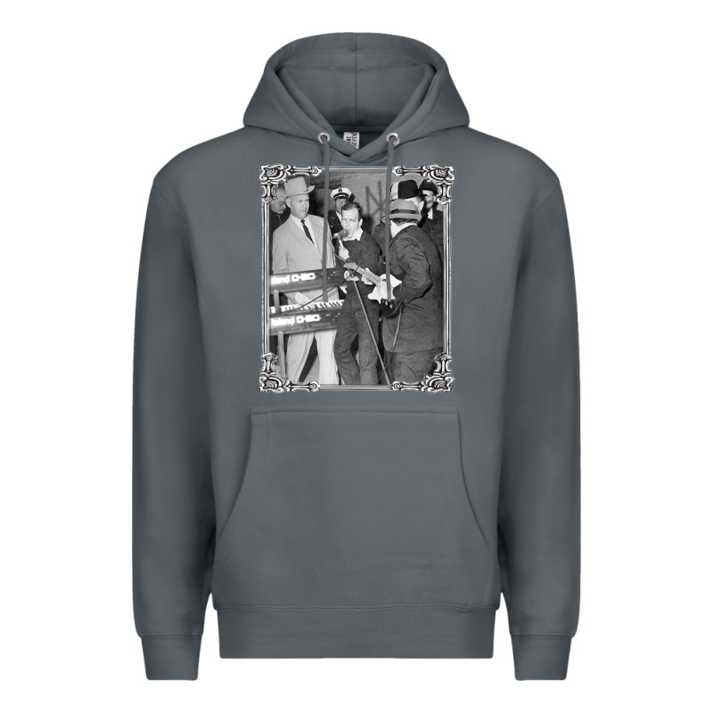 Lee Harvey Oswald And The Jack Ru Premium Hoodie by PixelFlow | Teevron
