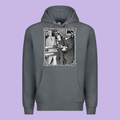 Lee Harvey Oswald And The Jack Ru Premium Hoodie Designed By Pixelflow