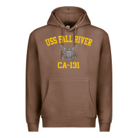 Chestnut uss fall river ca 131 Premium Hoodie - PixelFlow